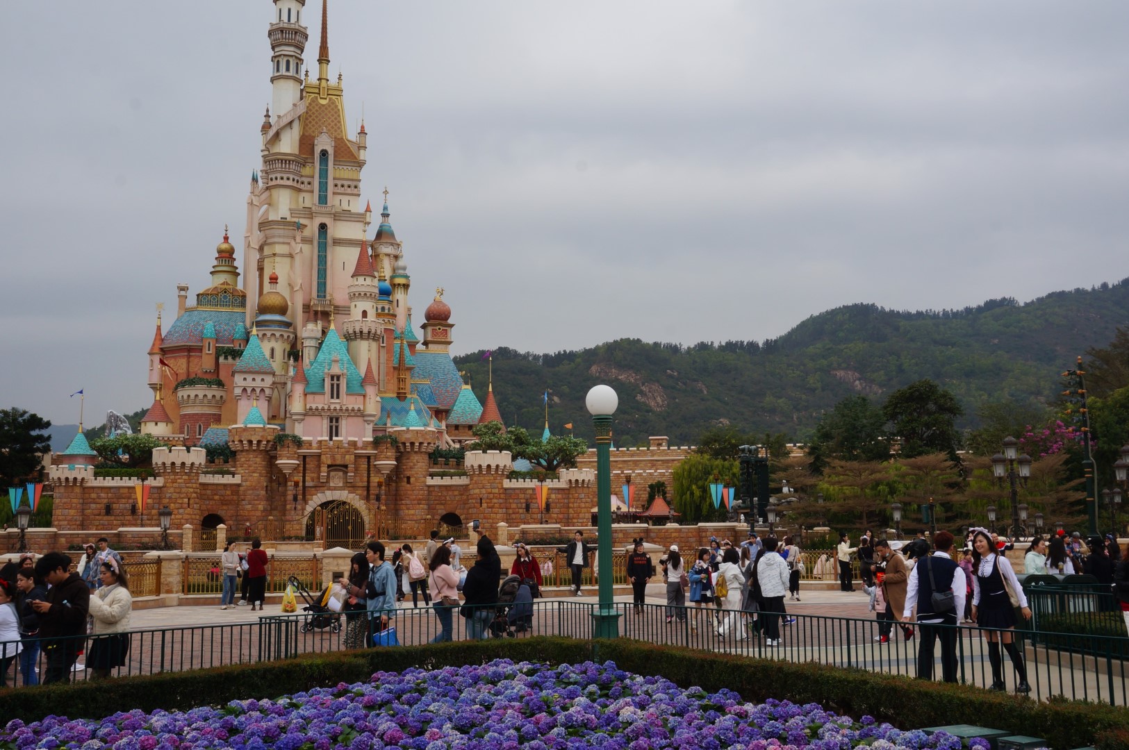 香港迪士尼樂園景觀